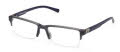 Harley-Davidson HD50096 Matte Grey / Matte Blue (020) Eyeglasses - Color Image