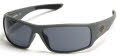 Harley-Davidson HD0912X Matte Dark Ruthenium / Smoke (13A) Sunglasses - Color Image
