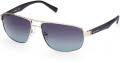Harley-Davidson HD0946X Shiny Light Nickeltin / Smoke Polarized (10D) Sunglasses - Color Image