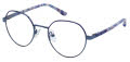 Hello Kitty HK 374 Shiny Blue (2) Eyeglasses - Color Image