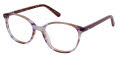 Hello Kitty HK 375 Purple Red Wood (3) Eyeglasses - Color Image