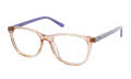 Hello Kitty HK 381 Folksy Gold Crystal (3) Eyeglasses - Color Image