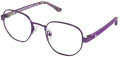 Hello Kitty HK 332 Shiny Purple (2) Eyeglasses - Color Image