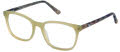 Hello Kitty HK 334 Crystal Beige/Brown (3) Eyeglasses - Color Image