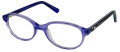 Hello Kitty HK 336 Transparent Purple (2) Eyeglasses - Color Image