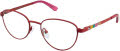 Hello Kitty HK 337 Red (2) Eyeglasses - Color Image