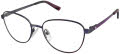 Hello Kitty HK 343 Purple (3) Eyeglasses - Color Image