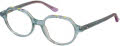 Hello Kitty HK 344 Blue (2) Eyeglasses - Color Image