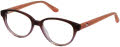 Hello Kitty HK 345 Rose (1) Eyeglasses - Color Image