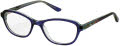 Hello Kitty HK 347 Navy (1) Eyeglasses - Color Image
