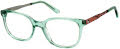 Hello Kitty HK 348 Green (3) Eyeglasses - Color Image