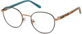 Hello Kitty HK 349 Blue (2) Eyeglasses - Color Image