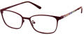 Hello Kitty HK 355 Red (2) Eyeglasses - Color Image