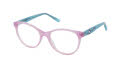Hello Kitty HK 391 Pink Crystal (1) Eyeglasses - Color Image