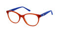 Hello Kitty HK 391 Red Crystal (3) Eyeglasses - Color Image