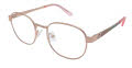 Hello Kitty HK 394 Rose Gold (1) Eyeglasses - Color Image