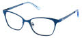 Hello Kitty HK 395 Blue (3) Eyeglasses - Color Image
