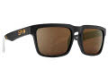 Spy Helm SPY + Tom Wallisch Matte Black / HD Plus Bronze with Gold Spectra Mirror (1800000000029) Sunglasses - Color Image