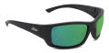 Hobie Everglades Ansi Satin Black/Sea Green Mirror ANSI Z87.1 - A010126 Sunglasses - Color Image