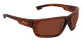Hobie Mojo Float 2.0 Satin Brown Wood Grain/Copper (B292928) Sunglasses - Color Image