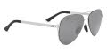 Hobie Pioneer Satin Silver/ Grey Flash Mirror - 920108 Sunglasses - Color Image