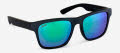 Hobie Coastal Float COASTAL FLOAT SATIN BLACK / COPPER with SEA GREEN MIRROR POLARIZED LENS (COASTAL-B010126) Sunglasses - Color Image