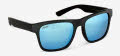 Hobie Coastal Float COASTAL FLOAT SATIN BLACK / GREY with COBALT MIRROR POLARIZED LENS (COASTAL-B010168) Sunglasses - Color Image
