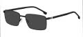 Hugo Boss BOSS 1700/S Black / Grey (1100L1) Sunglasses - Color Image