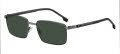 Hugo Boss BOSS 1700/S Silver / Green Polar (4100J7) Sunglasses - Color Image
