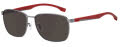 Hugo Boss BOSS 1469/F/SK Matte Ruthenium (0R80/IR) Sunglasses - Color Image