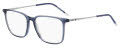 HUGO Hg 1288 Blue Silver (B88) Eyeglasses - Color Image