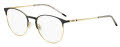 HUGO Hg 1290 Matte Black Gold (I46) Eyeglasses - Color Image
