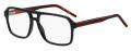 HUGO Hg 1299 Black Red (OIT) Eyeglasses - Color Image
