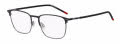 HUGO Hg 1235 Black Ruthenium Black (284) Eyeglasses - Color Image