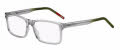 HUGO Hg 1262 Grey Green (3U5) Eyeglasses - Color Image