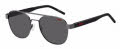 HUGO Hg 1196/S Matte Dark Ruthenium (R80) Sunglasses - Color Image