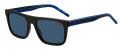 HUGO Hg 1297/S Black Blue (D51/KU) Sunglasses - Color Image