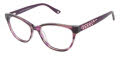 Jimmy Crystal New York Jurmala Amethyst Eyeglasses - Color Image