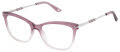 Jimmy Crystal New York Raja Purple Plum Eyeglasses - Color Image