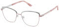 Jimmy Crystal New York Similan Pink Blush Eyeglasses - Color Image