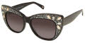 Jimmy Crystal New York JCS545 Black Sunglasses - Color Image