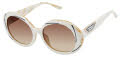 Jimmy Crystal New York JCS590 White Ivory Sunglasses - Color Image