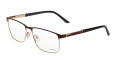 Jaguar 33129 Brown Gold (2100) Eyeglasses - Color Image