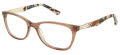 Jimmy Crystal New York Brac Champagne Eyeglasses - Color Image