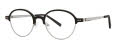 Jhane Barnes Bimodal Black Eyeglasses - Color Image