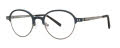 Jhane Barnes Bimodal Navy Eyeglasses - Color Image