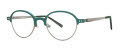Jhane Barnes Bimodal Teal Eyeglasses - Color Image