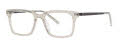 Jhane Barnes Interpolation Brown Eyeglasses - Color Image