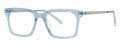 Jhane Barnes Interpolation Navy Eyeglasses - Color Image