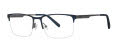 Jhane Barnes Iterative Navy Eyeglasses - Color Image
